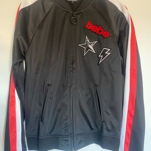 bebe Sport Athletic Jacket, Small
